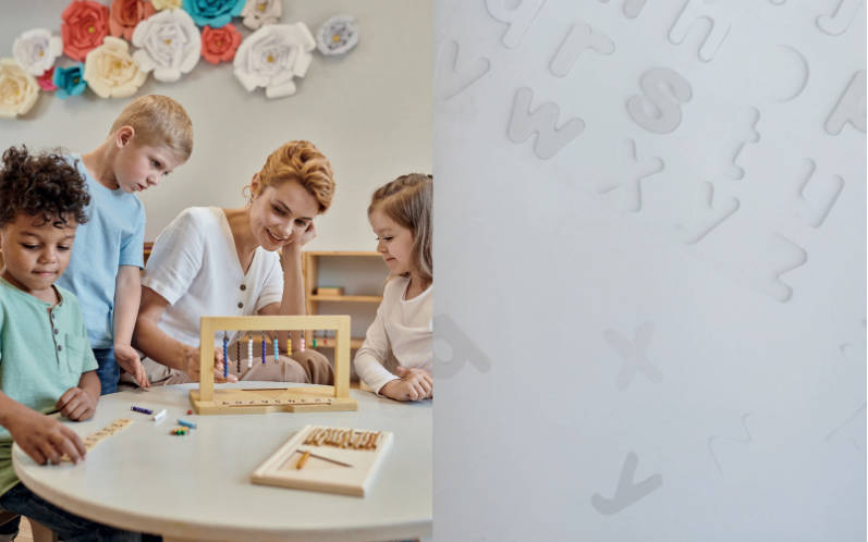 Il metodo Montessori: il lavoro con il bambino